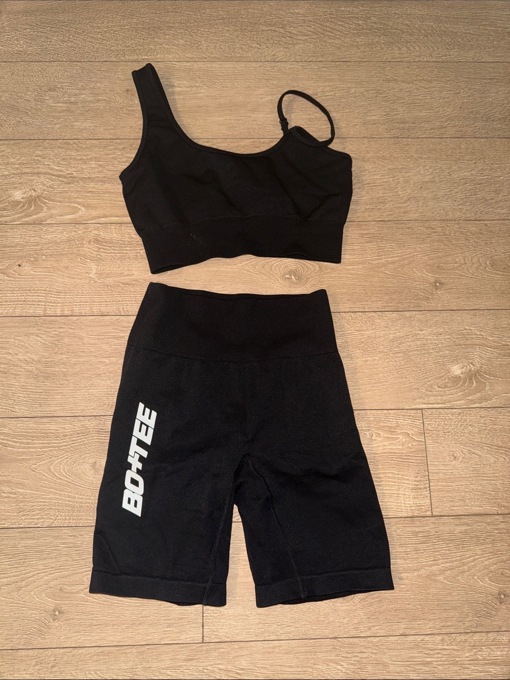 BlackActive Bike Shorts and Top set